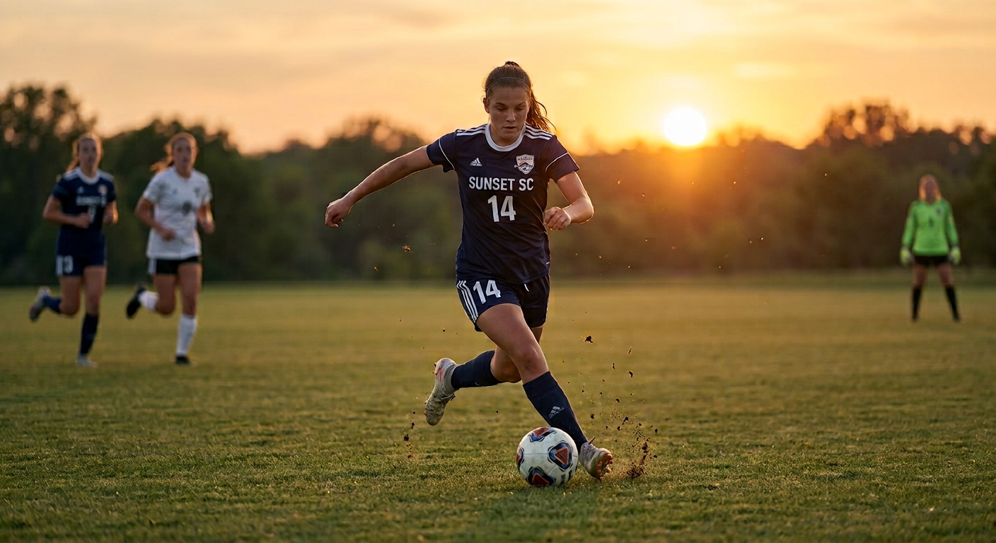 Soccer at the field