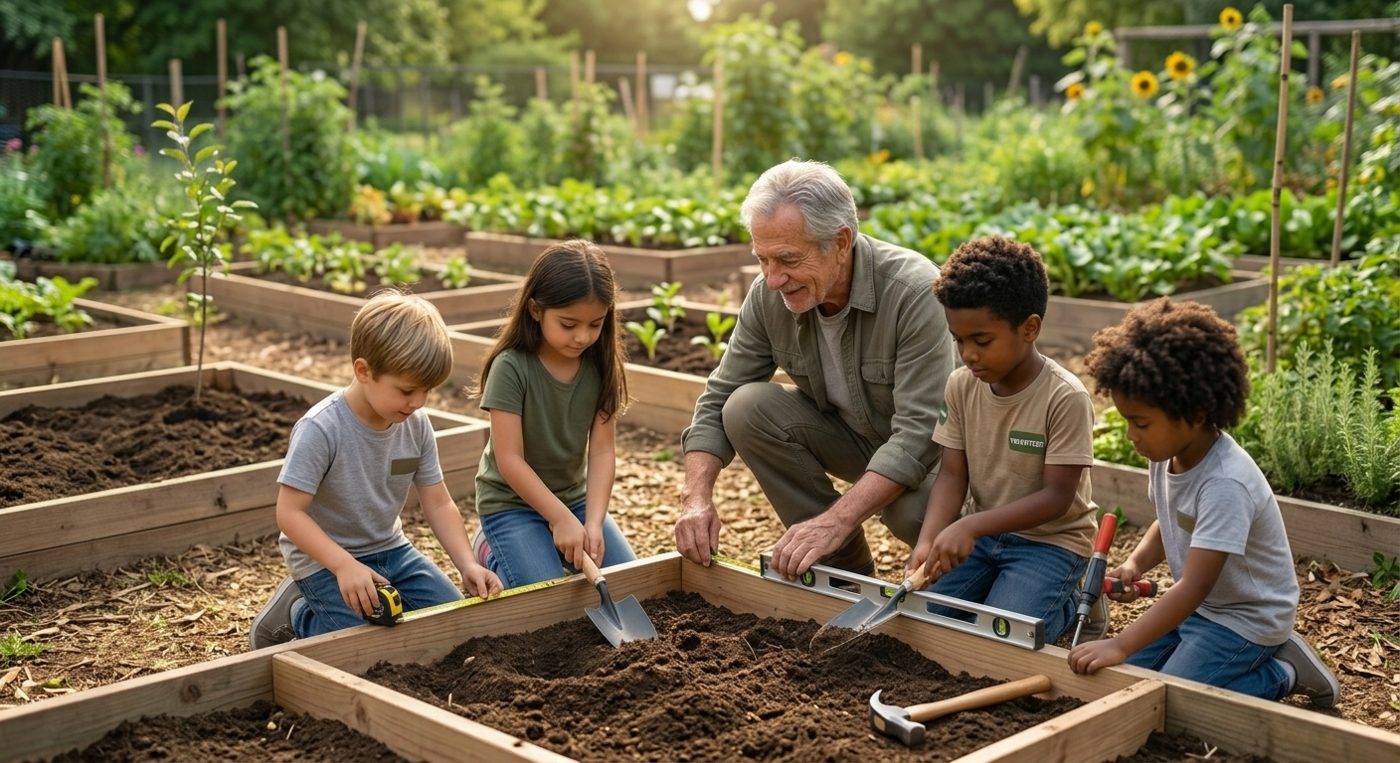 Building a community garden